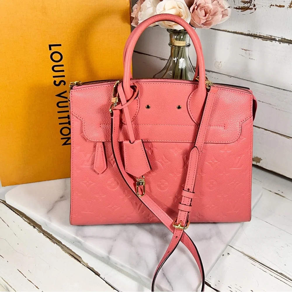Louis Vuitton Monogram Empreinte Pont Neuf MM